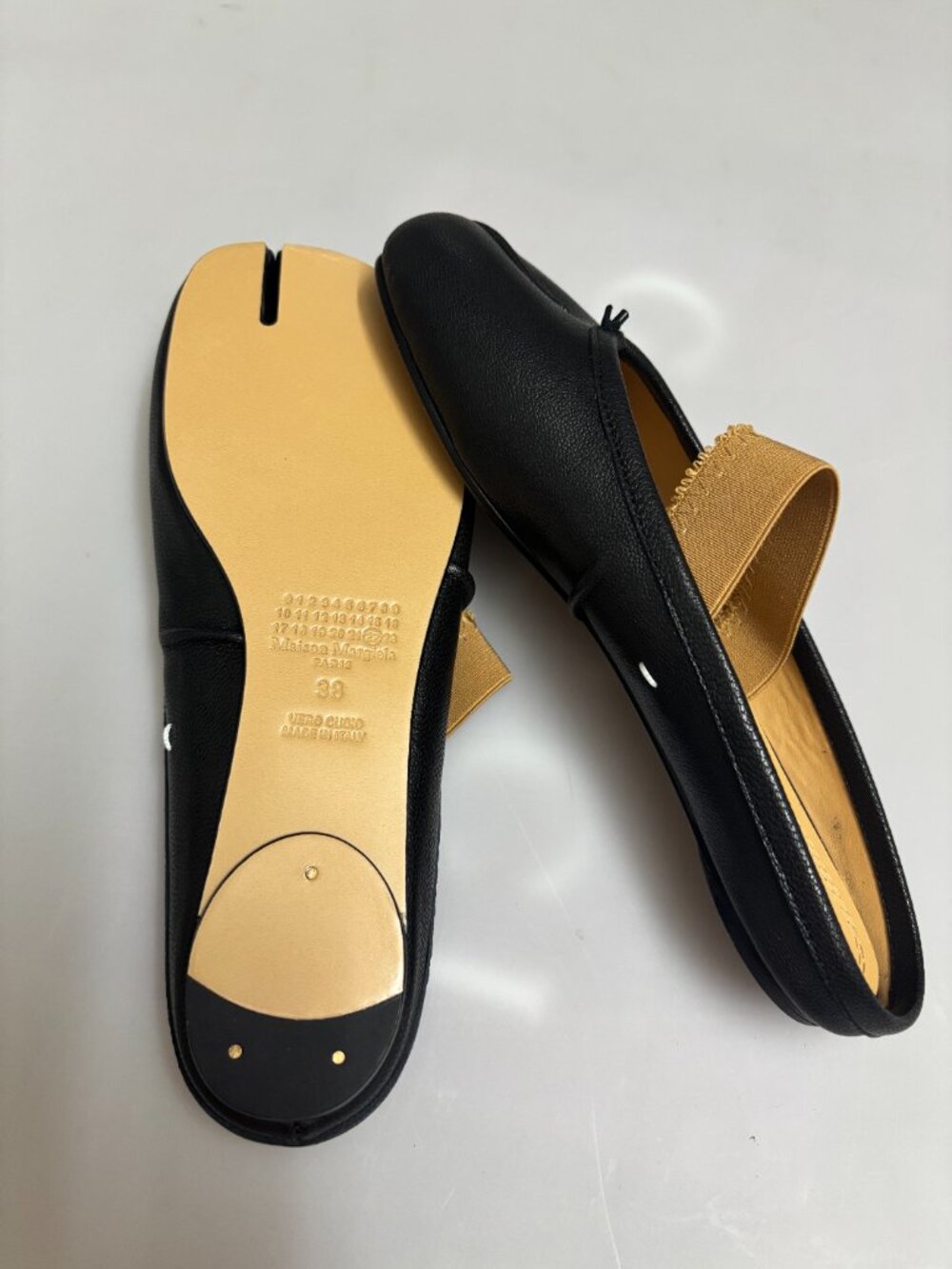 Maison Margiela Tabi Leather Espadrilles - Picture 4 of 5